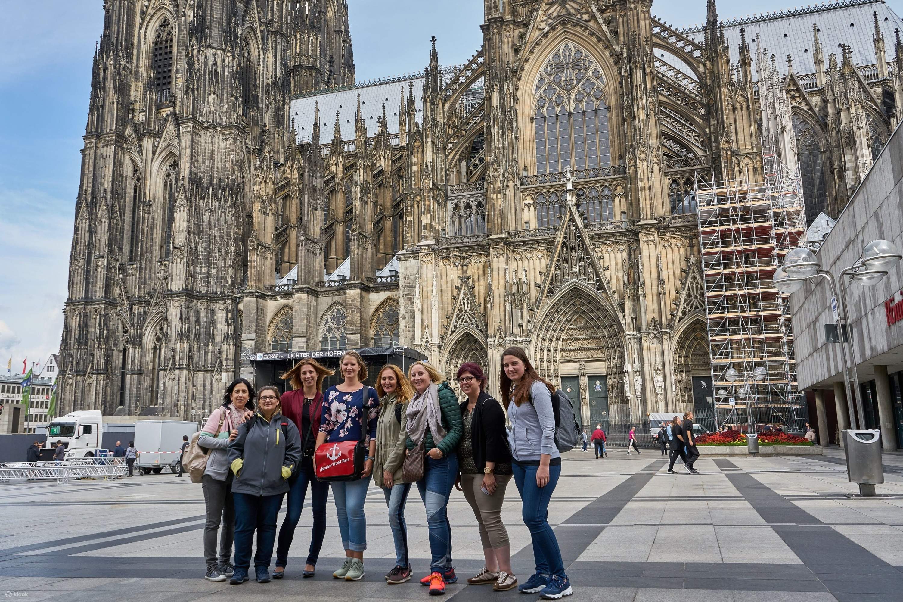 ケルンの大聖堂と旧市街の